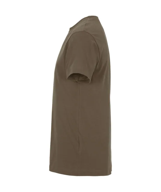 T-SHIRT MAN - GOTS GECERTIFICEERD Bruin