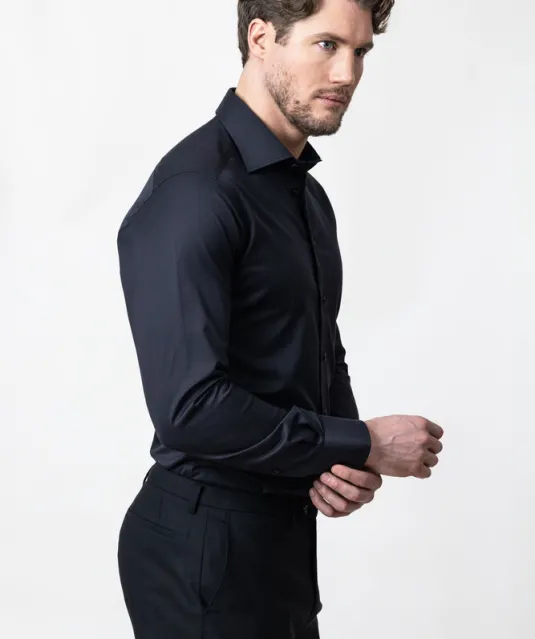 Green Bow 01  Hemd Regular Fit Heren Zwart