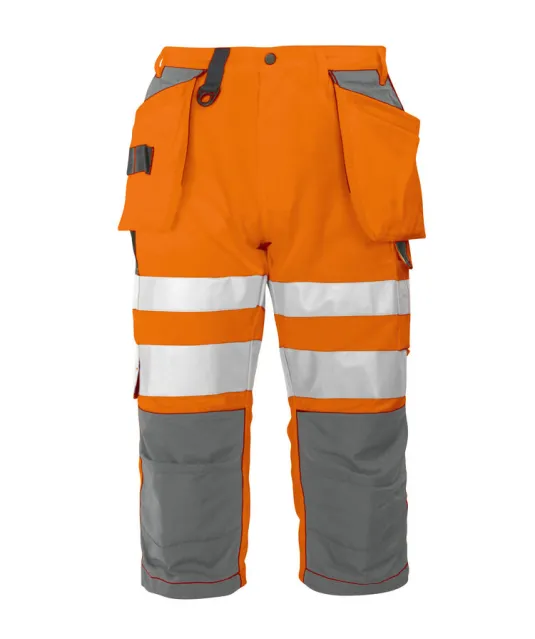 6510 SIGNALISATIEPIRATENBROEK EN ISO 20471 KLASSE 2 Oranje