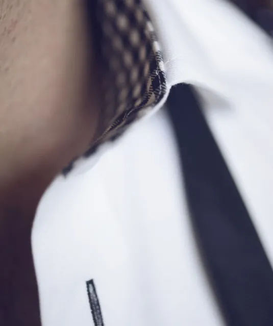 Red Bow 20  Hemd Regular Fit Heren Wit/marine