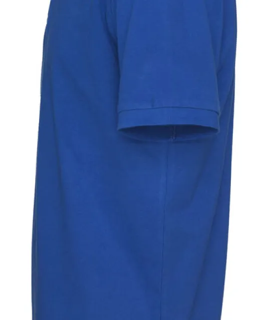 POLO PIQUE MAN - GOTS GECERTIFICEERD Blauw