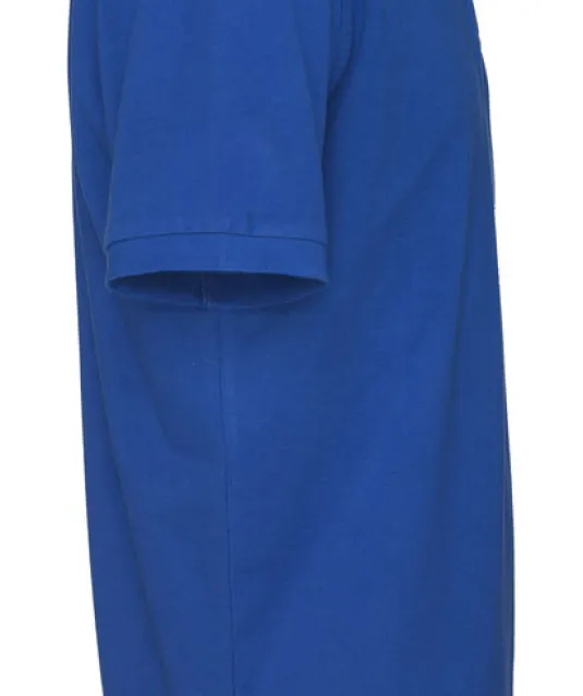 POLO PIQUE MAN - GOTS GECERTIFICEERD Blauw