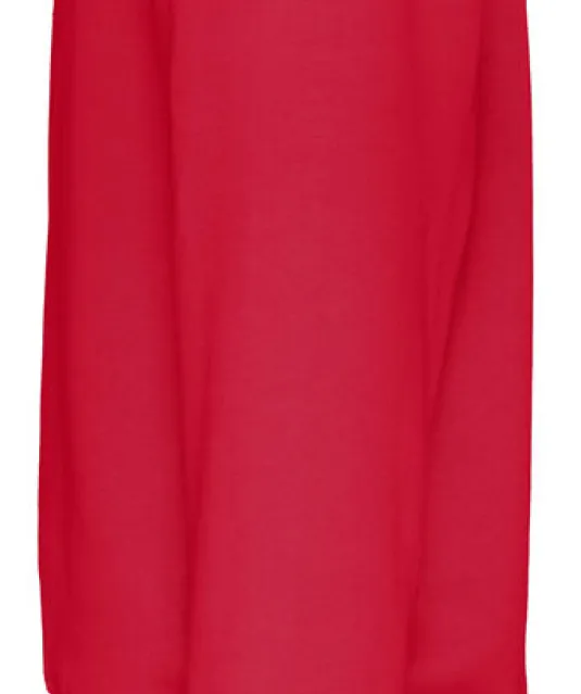 SWEATER CREW NECK KID - GOTS GECERTIFICEERD Rood