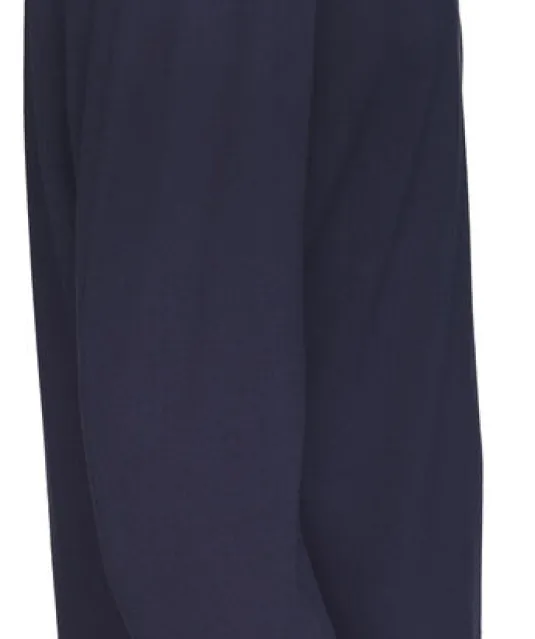 POLO PIQUE LONG SLEEVE MAN - GOTS GECERTIFICEERD Marine