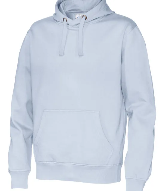 HOODIE MAN - GOTS GECERTIFICEERD Lichtblauw