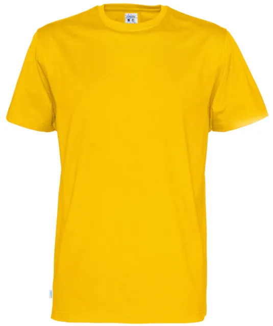 T-SHIRT MAN - GOTS GECERTIFICEERD Geel