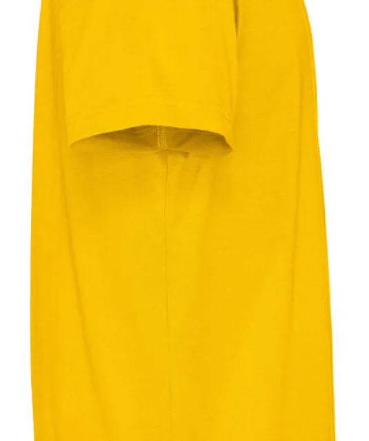 T-SHIRT MAN - GOTS GECERTIFICEERD Geel