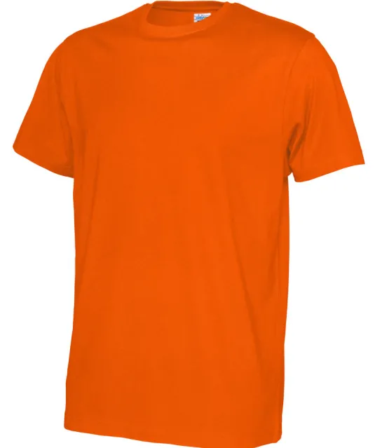 T-SHIRT MAN - GOTS GECERTIFICEERD Oranje