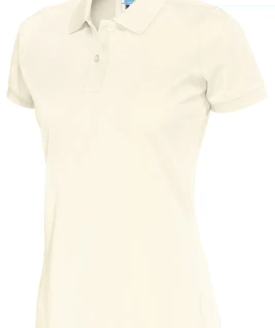 POLO PIQUE LADY - GOTS GECERTIFICEERD Ecru