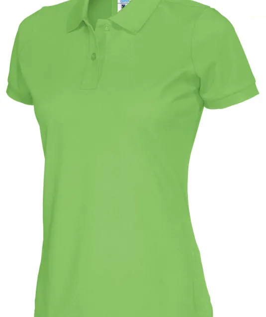 POLO PIQUE LADY - GOTS GECERTIFICEERD Groen