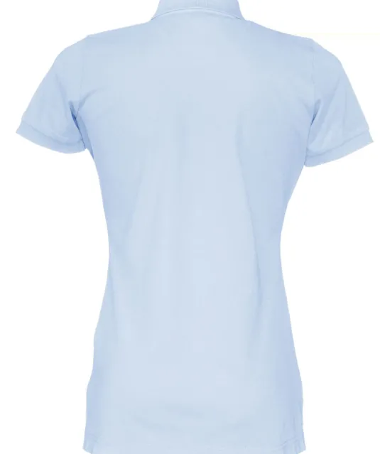 POLO PIQUE LADY - GOTS GECERTIFICEERD Lichtblauw