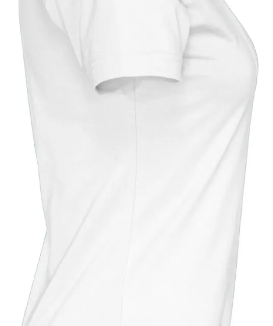 T-SHIRT LADY - GOTS GECERTIFICEERD Wit