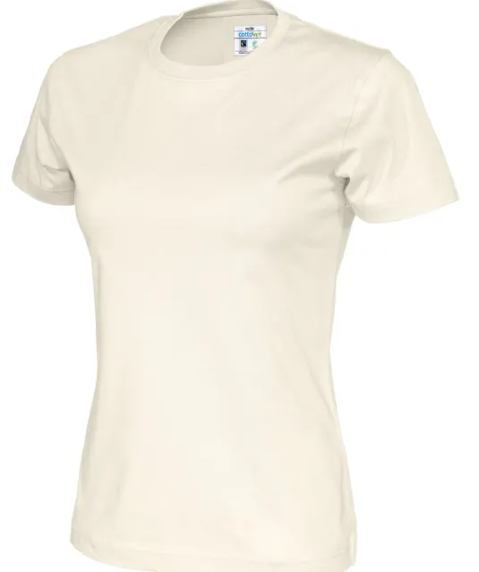 T-SHIRT LADY - GOTS GECERTIFICEERD Ecru