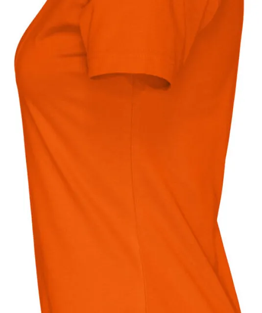 T-SHIRT LADY - GOTS GECERTIFICEERD Oranje