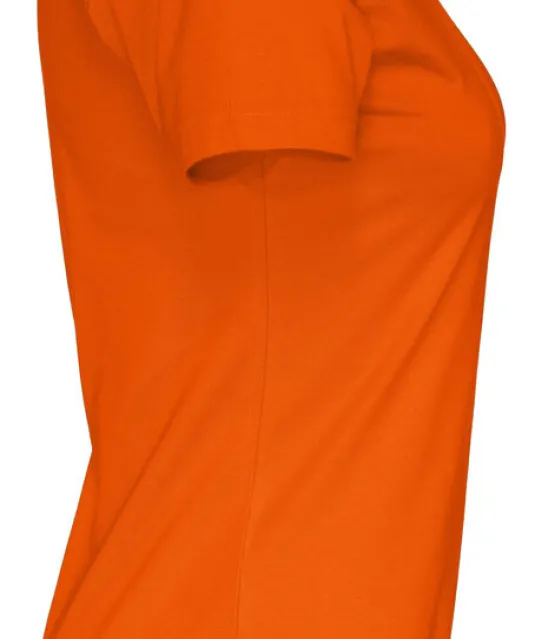 T-SHIRT LADY - GOTS GECERTIFICEERD Oranje