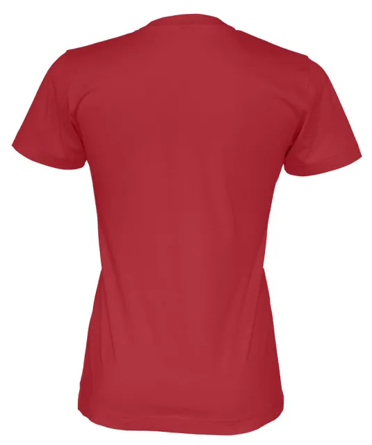 T-SHIRT LADY - GOTS GECERTIFICEERD Rood