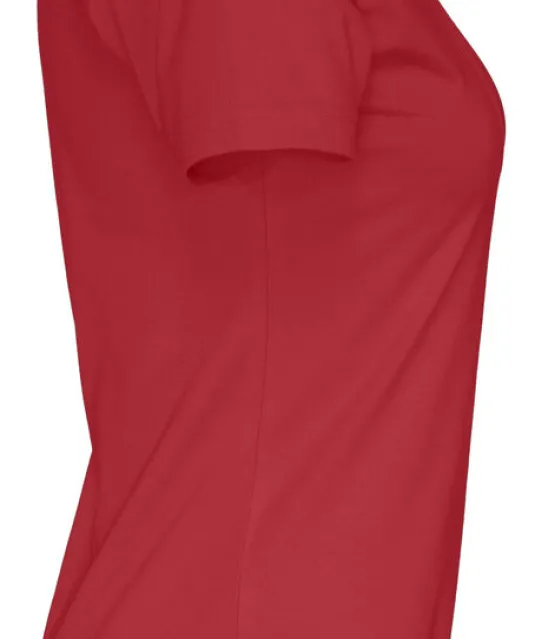 T-SHIRT LADY - GOTS GECERTIFICEERD Rood