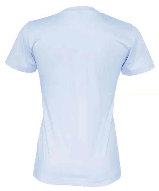 T-SHIRT LADY - GOTS GECERTIFICEERD Lichtblauw