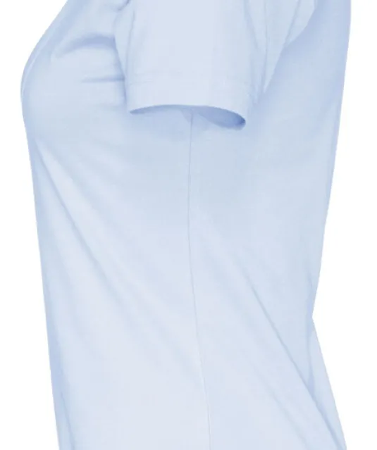 T-SHIRT LADY - GOTS GECERTIFICEERD Lichtblauw