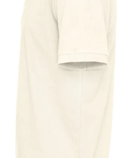 POLO PIQUE MAN - GOTS GECERTIFICEERD Ecru