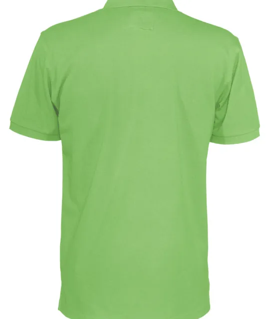 POLO PIQUE MAN - GOTS GECERTIFICEERD Groen