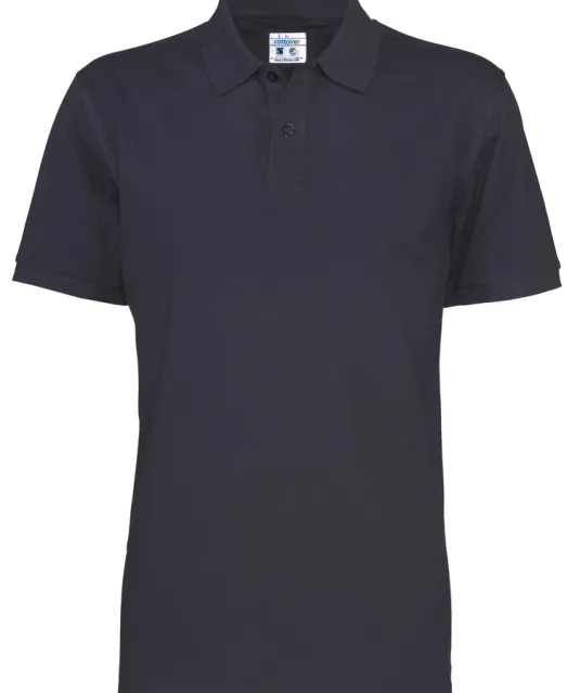 POLO PIQUE MAN - GOTS GECERTIFICEERD Marine