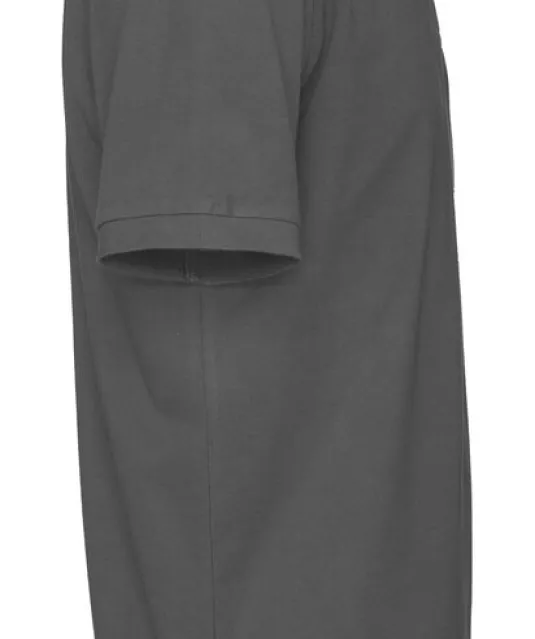 POLO PIQUE MAN - GOTS GECERTIFICEERD Antraciet