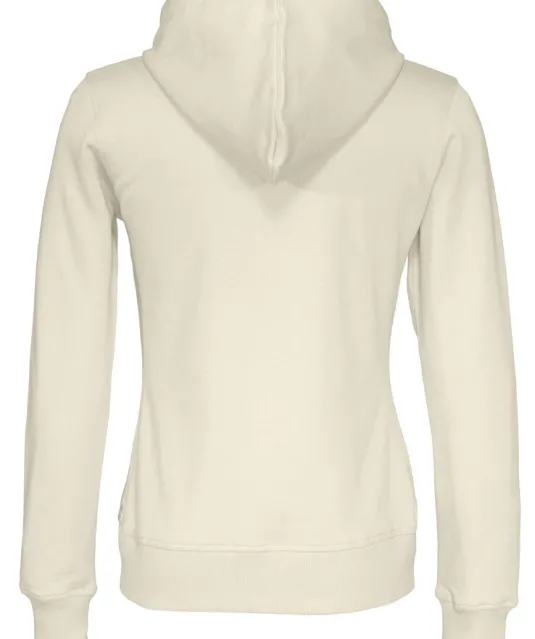 HOODIE FULL ZIP LADY - GOTS GECERTIFICEERD Ecru