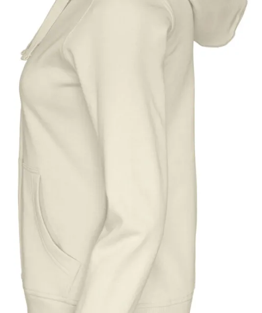 HOODIE FULL ZIP LADY - GOTS GECERTIFICEERD Ecru