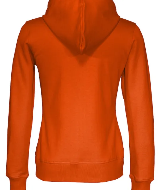 HOODIE FULL ZIP LADY - GOTS GECERTIFICEERD Oranje