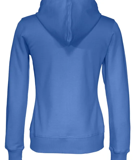 HOODIE FULL ZIP LADY - GOTS GECERTIFICEERD Blauw
