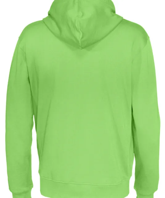 HOODIE FULL ZIP MAN - GOTS GECERTIFICEERD Groen