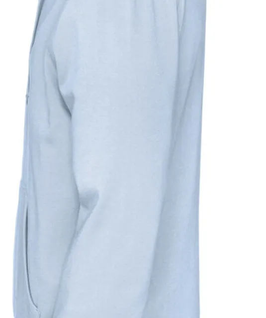 HOODIE FULL ZIP MAN - GOTS GECERTIFICEERD Lichtblauw