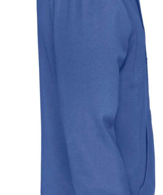 HOODIE FULL ZIP MAN - GOTS GECERTIFICEERD Blauw