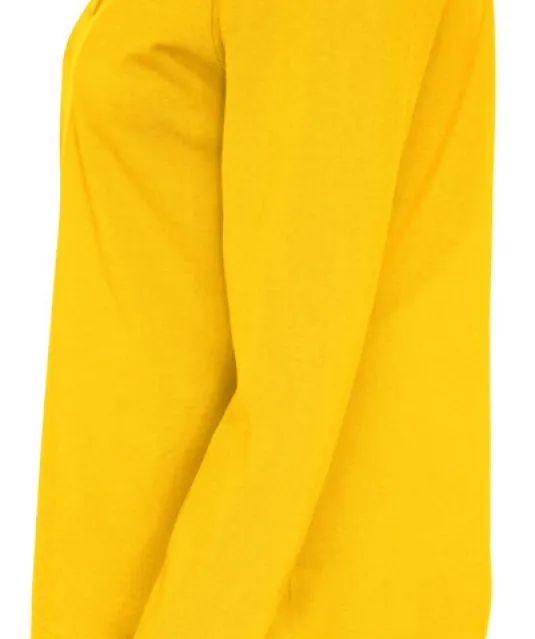 POLO PIQUE LONG SLEEVE LADY - GOTS GECERTIFICEERD Geel