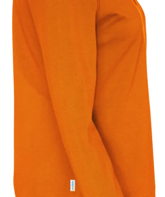 POLO PIQUE LONG SLEEVE LADY - GOTS GECERTIFICEERD Oranje