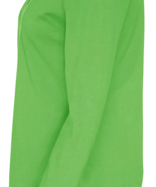 POLO PIQUE LONG SLEEVE LADY - GOTS GECERTIFICEERD Groen