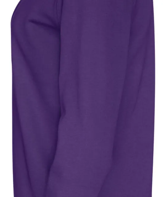 SWEATER CREW NECK UNISEX - GOTS GECERTIFICEERD Paars