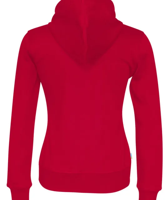HOODIE LADY - GOTS GECERTIFICEERD Rood