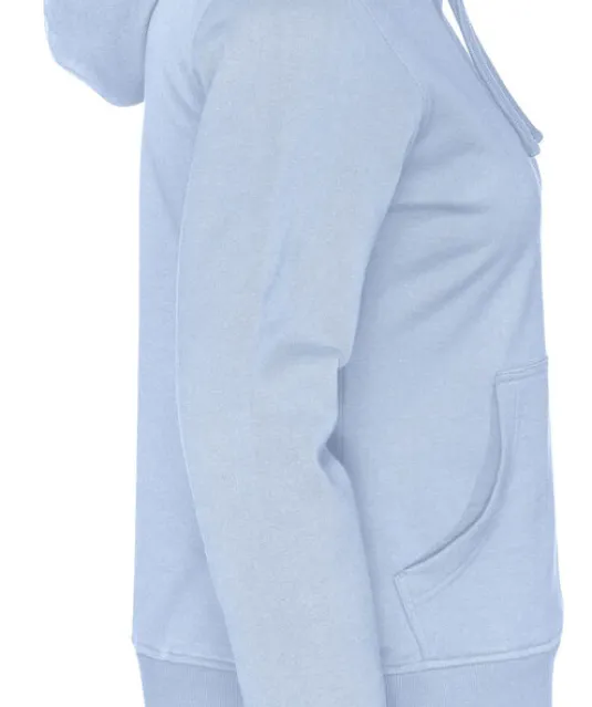 HOODIE LADY - GOTS GECERTIFICEERD Lichtblauw