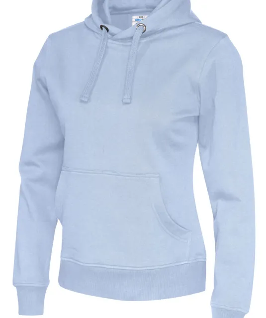 HOODIE LADY - GOTS GECERTIFICEERD Lichtblauw