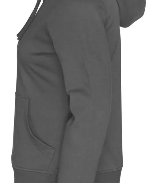 HOODIE LADY - GOTS GECERTIFICEERD Antraciet