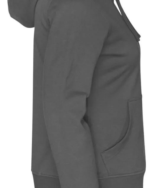 HOODIE LADY - GOTS GECERTIFICEERD Antraciet