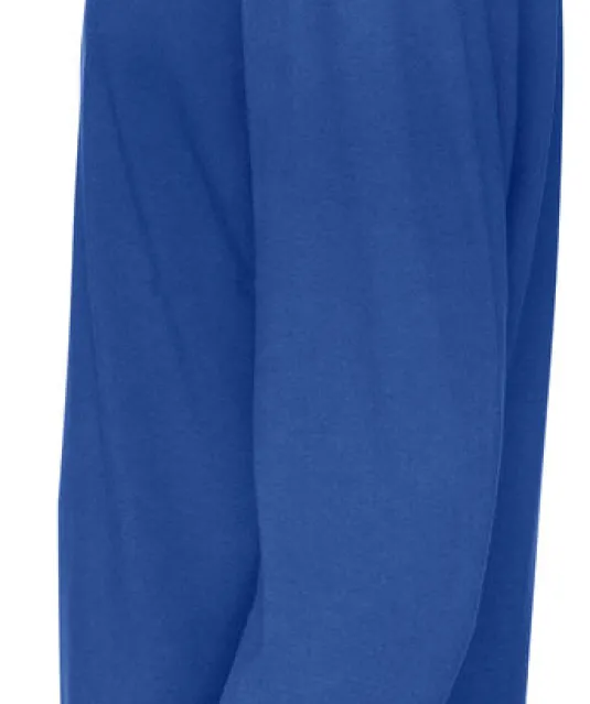 POLO PIQUE LONG SLEEVE MAN - GOTS GECERTIFICEERD Blauw