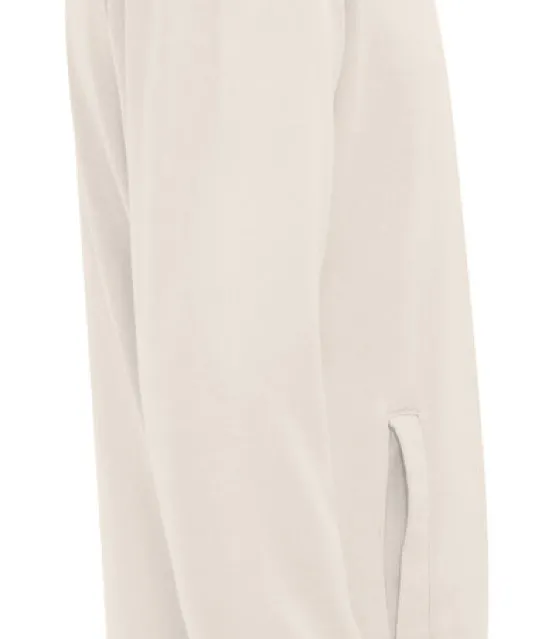 SWEATER HALF ZIP UNISEX - GOTS GECERTIFICEERD Ecru