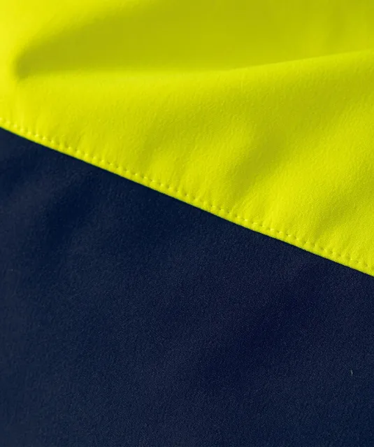 Prime Polo Heren Marine/neongeel