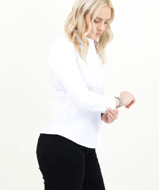 Acton Hemd Dames Wit