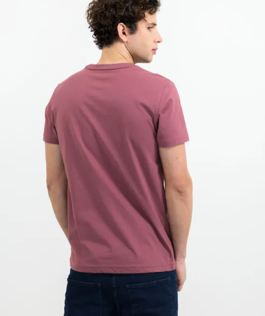 American U T-Shirt Heren Wit