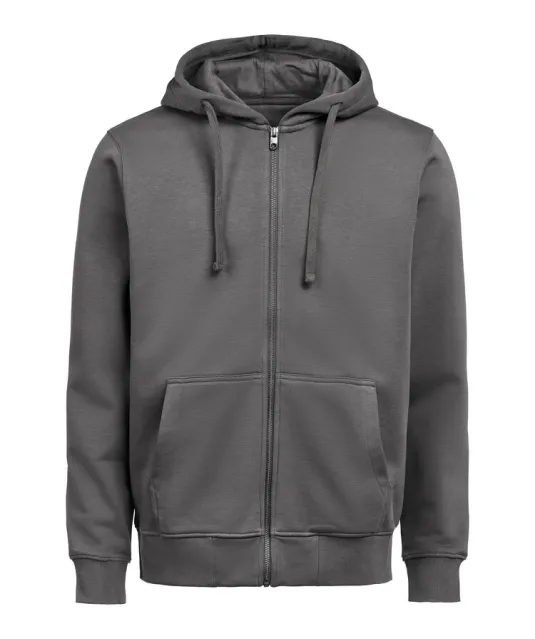 UM Sweater Volledige Rits (OCS-RCS)  Regular Fit Unisex Charcoal