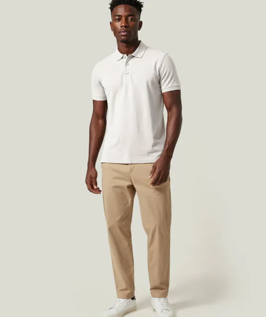 UM Polo (OCS)  Regular Fit Unisex Wit